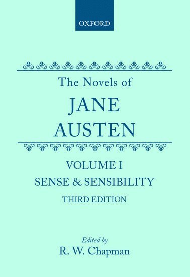 Jane Austen, CHAPMAN, Chapman, R.W. Chapman - The Novels of Jane Austen, Inbunden