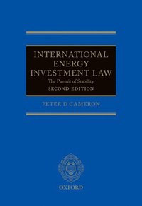 bokomslag International Energy Investment Law