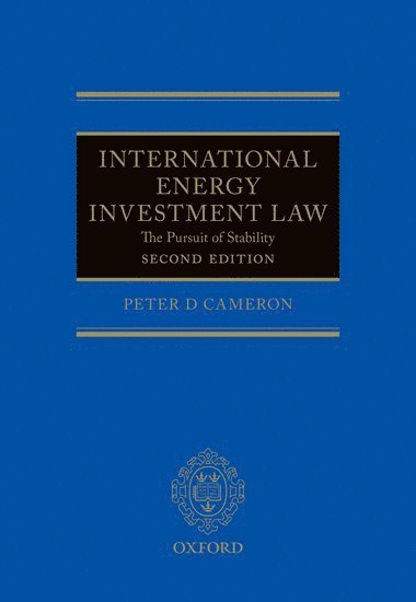 bokomslag International Energy Investment Law