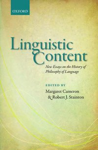 bokomslag Linguistic Content