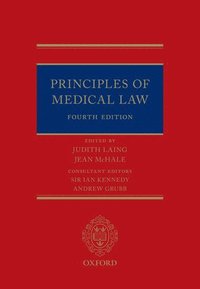 bokomslag Principles of Medical Law