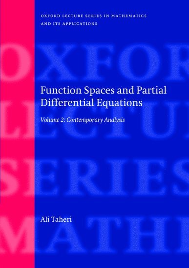 Function Spaces and Partial Differential Equations 1