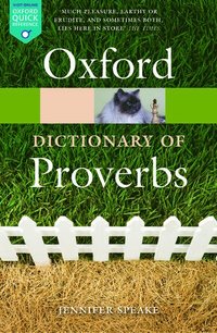 bokomslag Oxford Dictionary of Proverbs