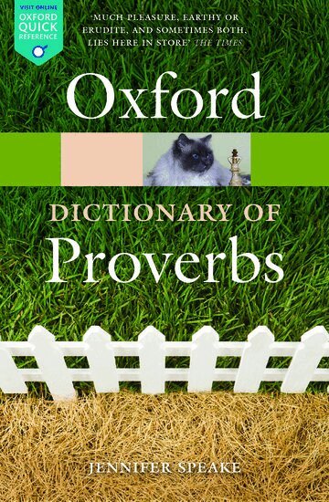 Jennifer Speake, Jennifer Speake - Oxford Dictionary of Proverbs, Häftad