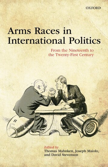 MAHNKEN ET AL, Thomas Mahnken, Joseph Maiolo, David Stevenson - Arms Races in International Politics, Inbunden