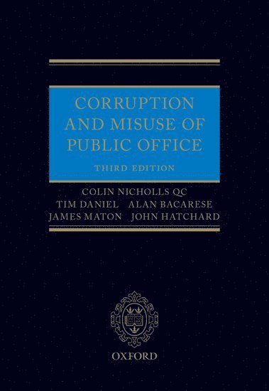Corruption and Misuse of Public Office
