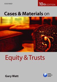 bokomslag Cases & Materials on Equity & Trusts