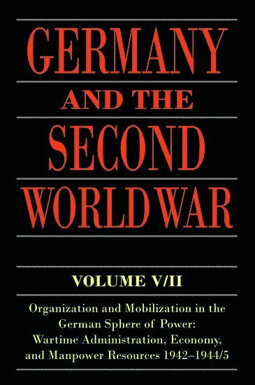 Germany and the Second World War 1