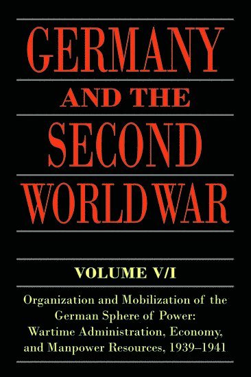 Germany and the Second World War 1