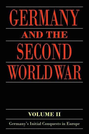 bokomslag Germany and the Second World War