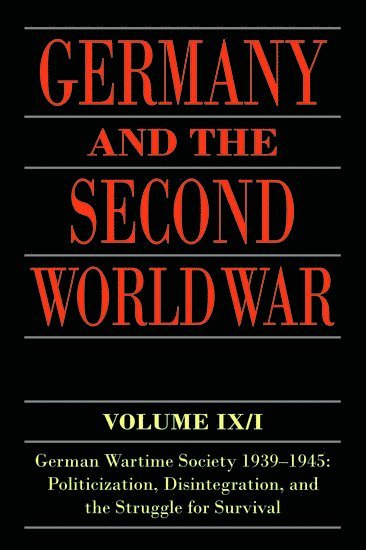 Germany and the Second World War 1