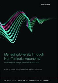 bokomslag Managing Diversity through Non-Territorial Autonomy