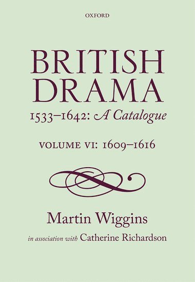 bokomslag British Drama 1533-1642: A Catalogue