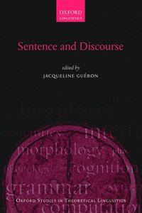 bokomslag Sentence and Discourse