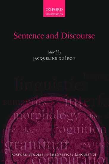 Jacqueline Guéron - Sentence and Discourse, Häftad