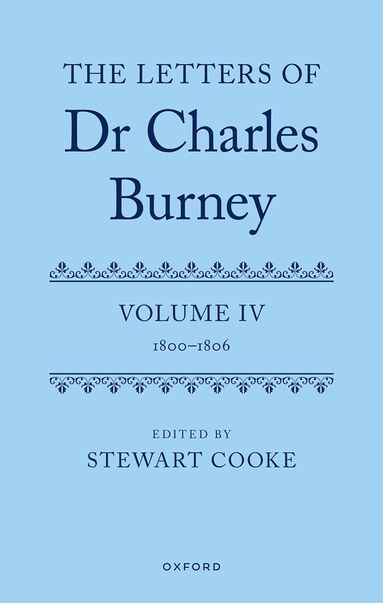 bokomslag The Letters of Dr Charles Burney