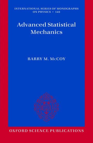 Advanced Statistical Mechanics 1