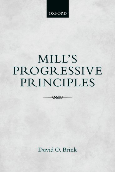 bokomslag Mill's Progressive Principles