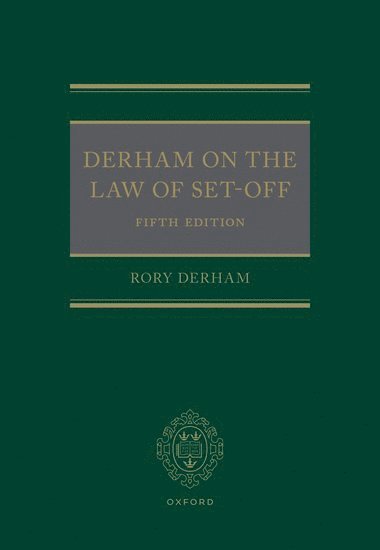 Derham on the Law of Set Off