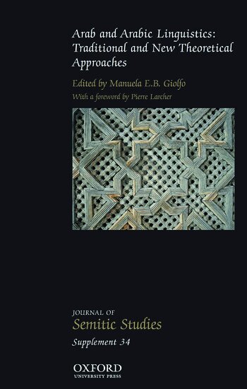 Manuela Giolfo - Arab and Arabic Linguistics, Inbunden