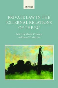 bokomslag Private Law in the External Relations of the EU