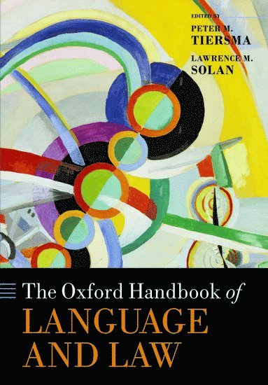 The Oxford Handbook of Language and Law 1