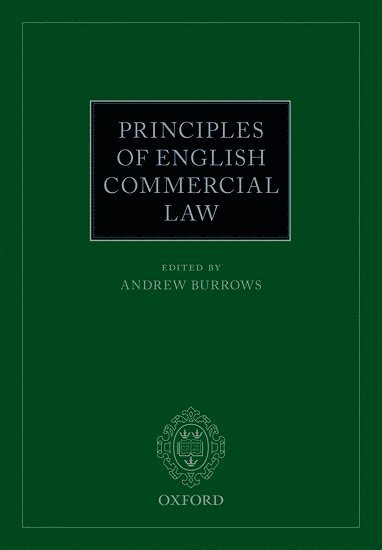 bokomslag Principles of English Commercial Law