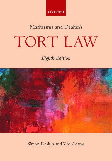 Markesinis & Deakin's Tort Law 1