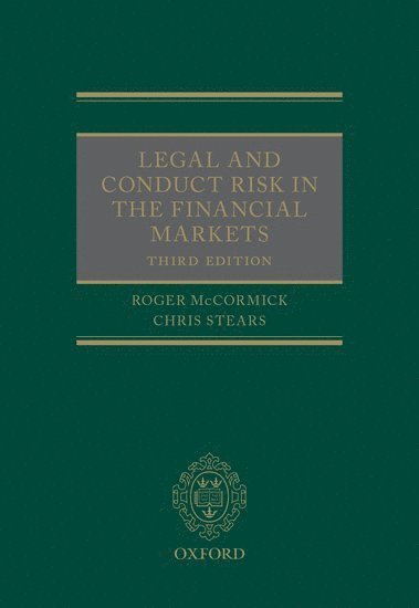 bokomslag Legal and Conduct Risk in the Financial Markets