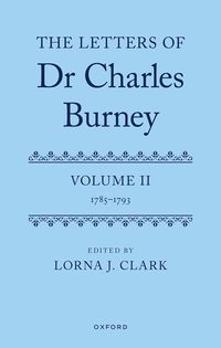 bokomslag The Letters of Dr Charles Burney