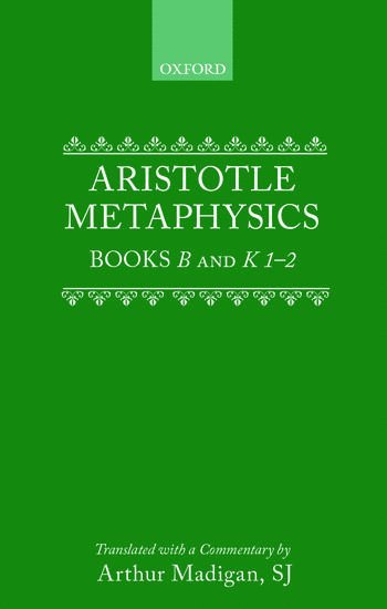 bokomslag Aristotle: Metaphysics Books B and K 1-2