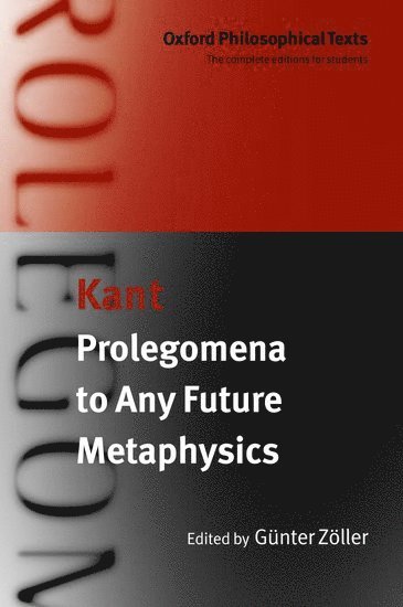 bokomslag Prolegomena to Any Future Metaphysics