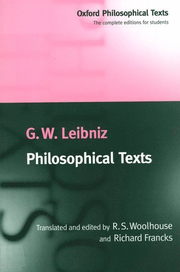G. W. Leibniz - Philosophical Texts, Häftad