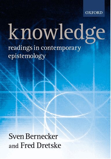 Sven Bernecker, Fred I. Dretske - Knowledge, Häftad