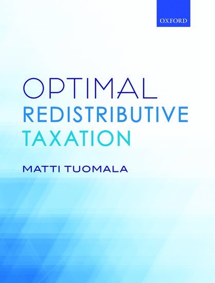 Matti Tuomala, TUOMALA, Tuomala - Optimal Redistributive Taxation, Inbunden