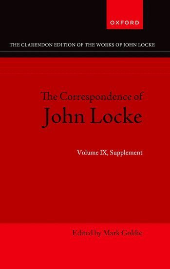 Mark Goldie - John Locke: Correspondence, Inbunden