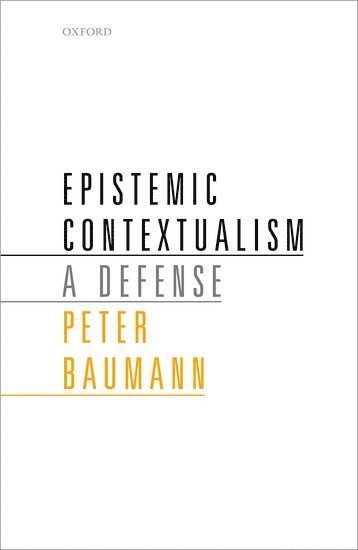 bokomslag Epistemic Contextualism