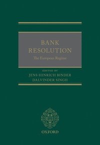 bokomslag Bank Resolution: The European Regime