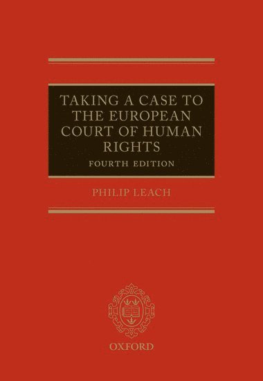 bokomslag Taking a Case to the European Court of Human Rights