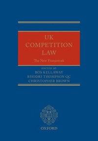 bokomslag UK Competition Law