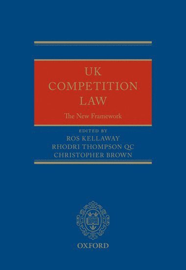 bokomslag UK Competition Law