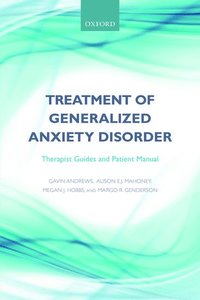 bokomslag Treatment of generalized anxiety disorder