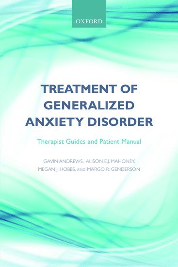 bokomslag Treatment of generalized anxiety disorder