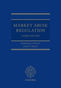 bokomslag Market Abuse Regulation