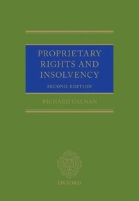 bokomslag Proprietary Rights and Insolvency