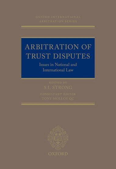 S.I. Strong - Arbitration of Trust Disputes, Inbunden