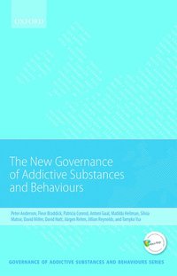 bokomslag New Governance of Addictive Substances and Behaviours