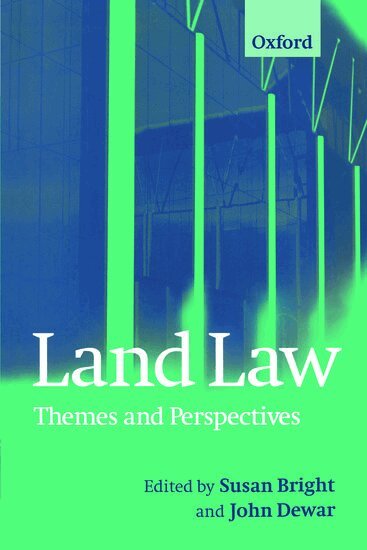 Susan Bright, John Dewar - Land Law, Häftad