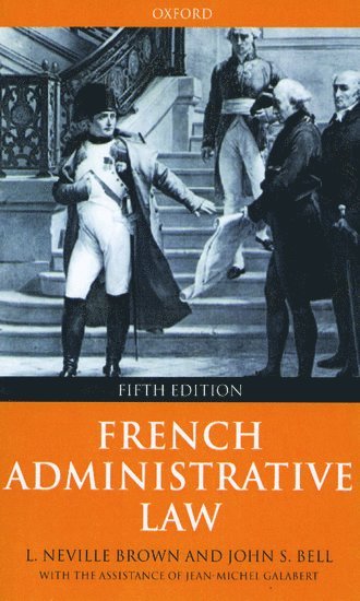 bokomslag French Administrative Law