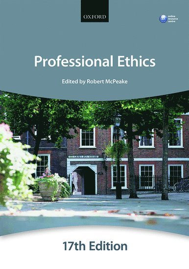 The City Law School - Professional Ethics, Häftad